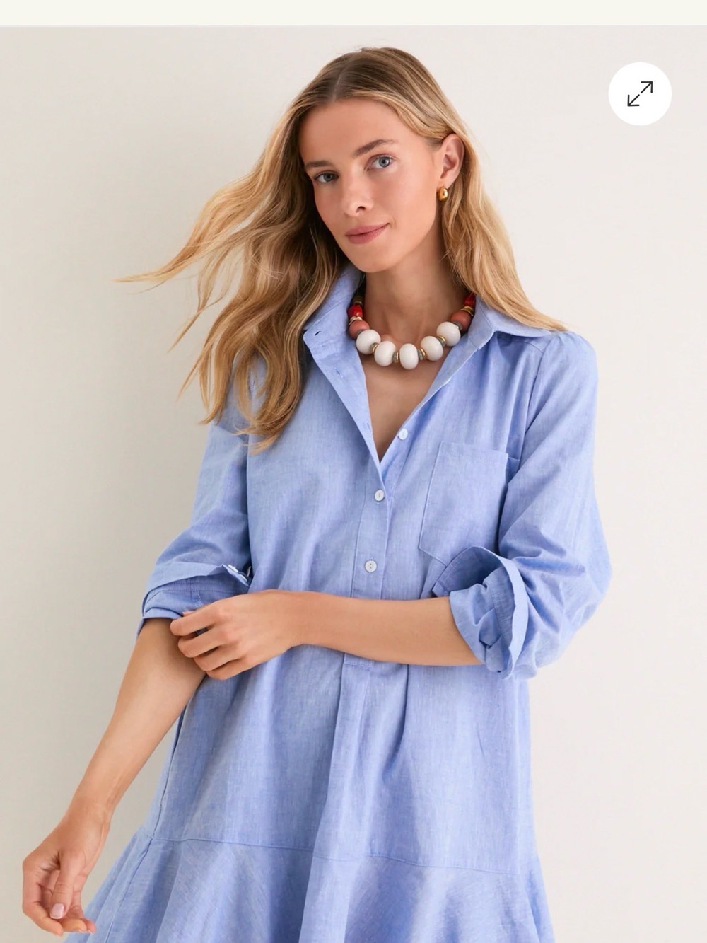 Tuckernuck Chambray Callahan Shirt Dress